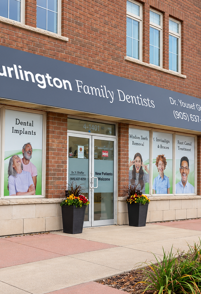 Burlington Family Dentists clinic exterior